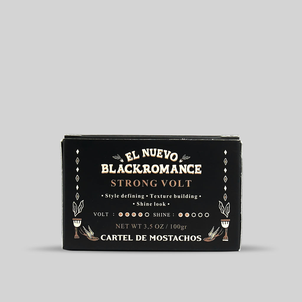 Cartel De Mostachos El Nuevo Black Romance