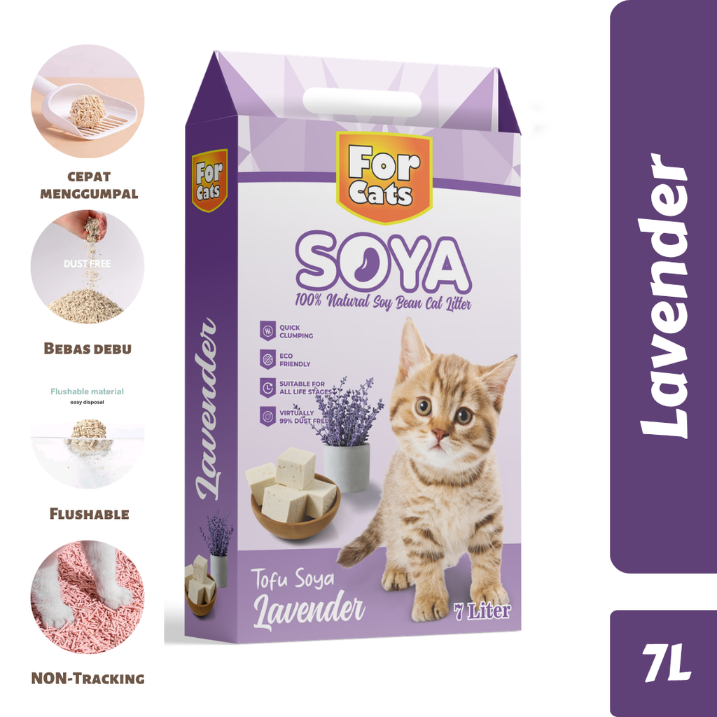 Tofu For Pets 7L Lavender