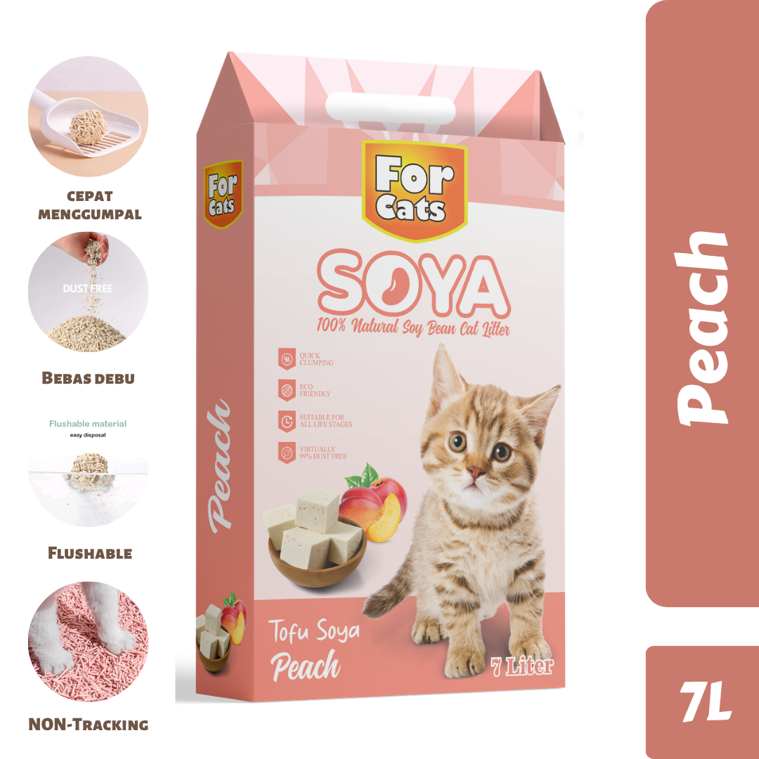 Tofu For Pets 7L Peach