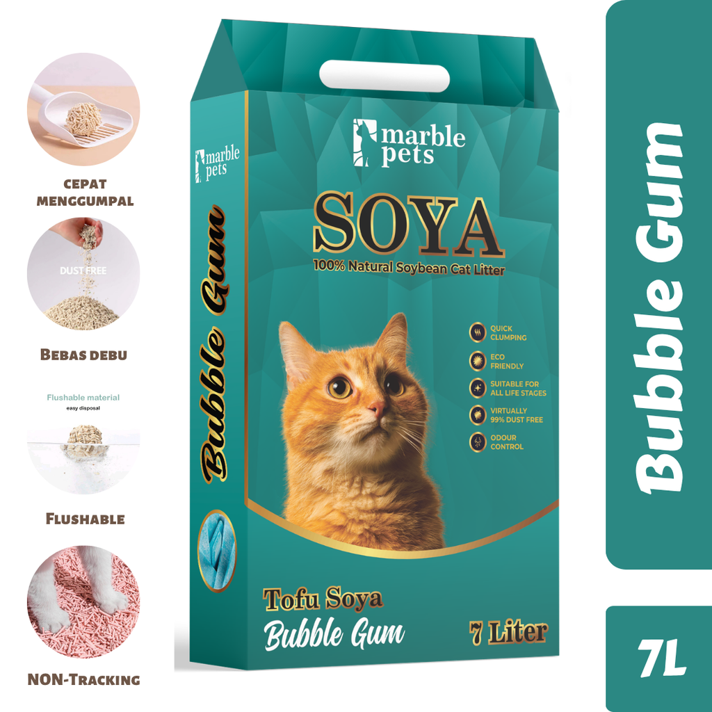 Tofu Marble 7 Lt Bubble Gum