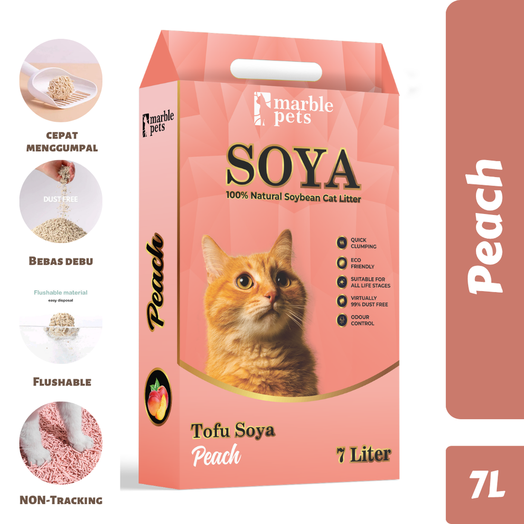 Tofu Marble 7 Lt Peach
